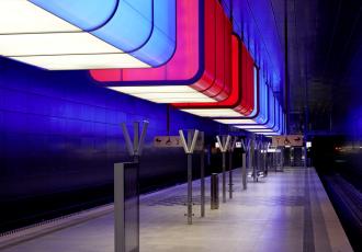    Subway Station HafenCity University, Hamburg, Germany, 2012